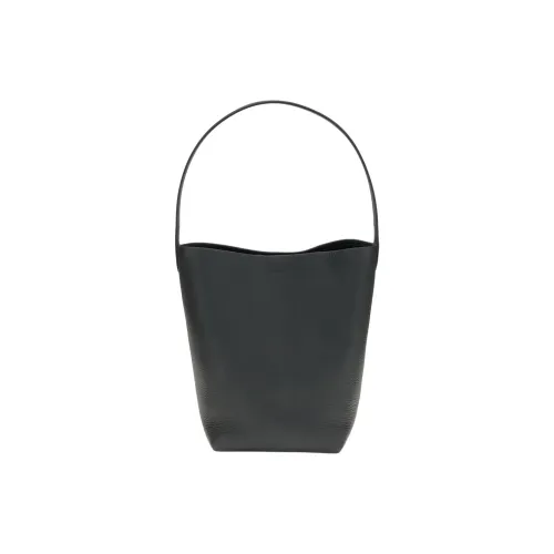 THE ROW Park Tote Телячья кожа Ведрообразная сумка Средний размер Женская Черная
