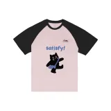 Розовая Черная Сумка Saltfish через плечо