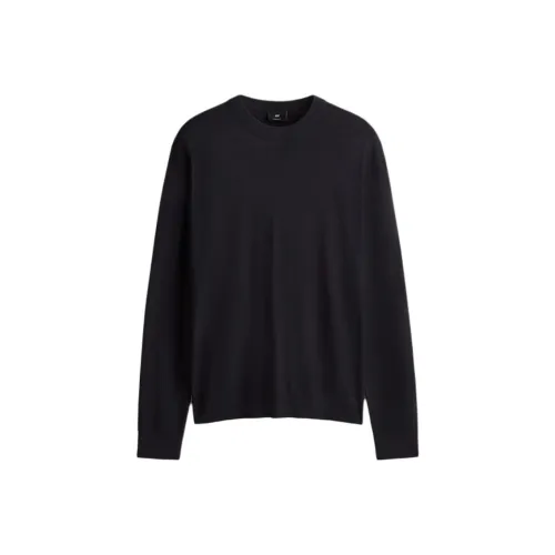 H M Морской Синий Мужской Трикотаж