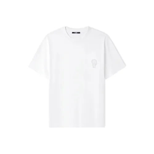 Karl Lagerfeld T-Shirt Мужской Белый