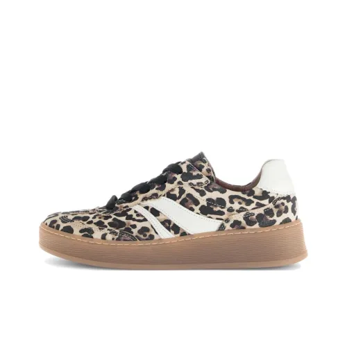 Gabor Comfort Low Топ Скейтборд Кроссовки Женские Бежево-Коричневый