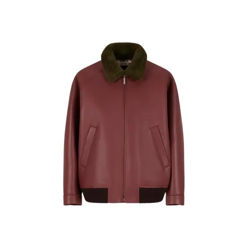 Marni FW25 Кожа Куртка Женская