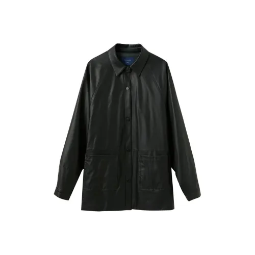 3COLOUR Классический черный Женское короткое пальто