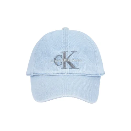 Calvin Klein Хлопок Бейсболки Унисекс Джинсовый Светло-Синий