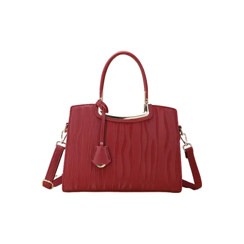 PAYOT Сумка из синтетической кожи женская бордового цвета