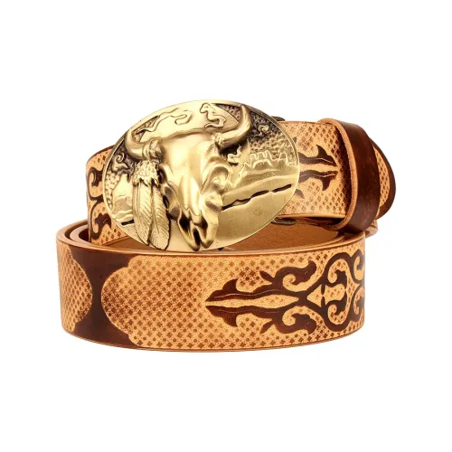 MH Ремни из коровьей кожи Мужской 3,8 см