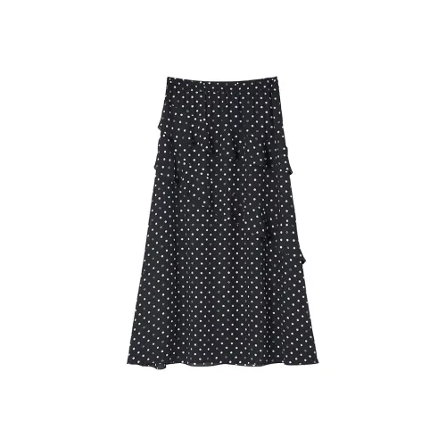 XIANGYING Повседневная длинная юбка женская