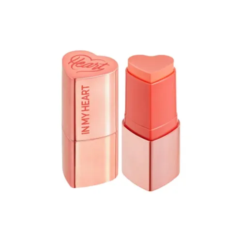 Touch In Sol Сердце Румяна Stick Длинный Долговечный Легко Смешивается 4г
