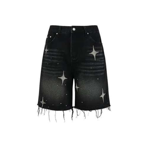 QUARTER IN NIGHT Повседневные шорты Унисекс