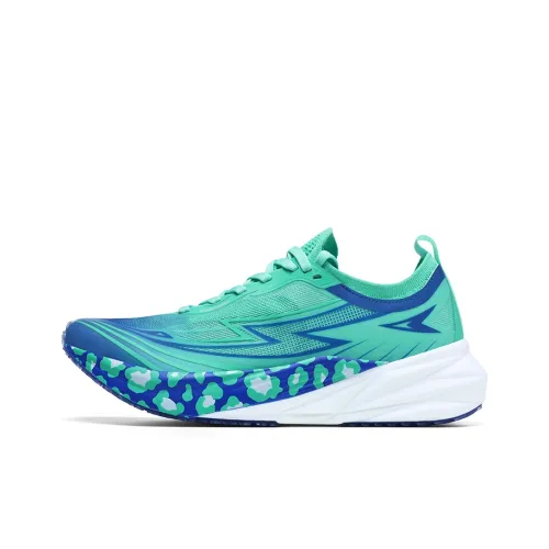 WANBUZHE Беговые кроссовки Low Топ WBZ360M03 Бирюзовый + Носки Унисекс