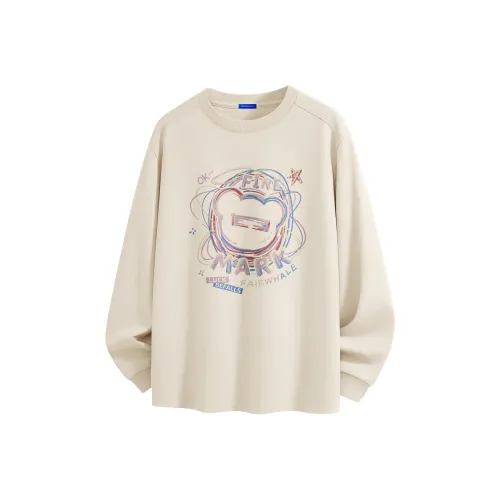 FAIRWHALE Осенне-зимняя длинная рубашка с длинным рукавом для мужчин