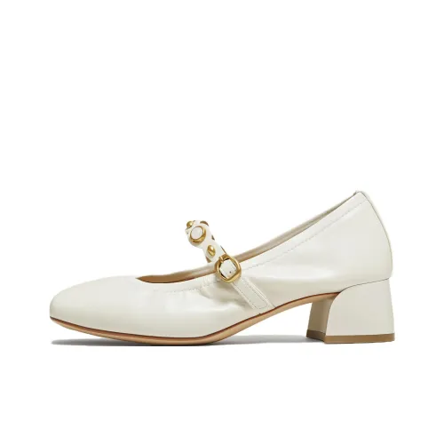 Туфли Mary Jane с грубым каблуком от TATA женские