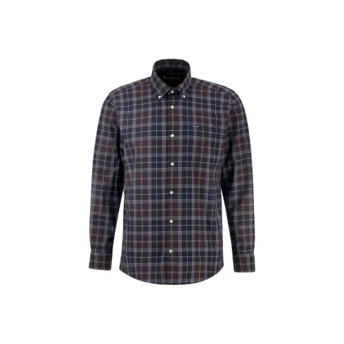 BARBOUR Коричневый Мужские Рубашки