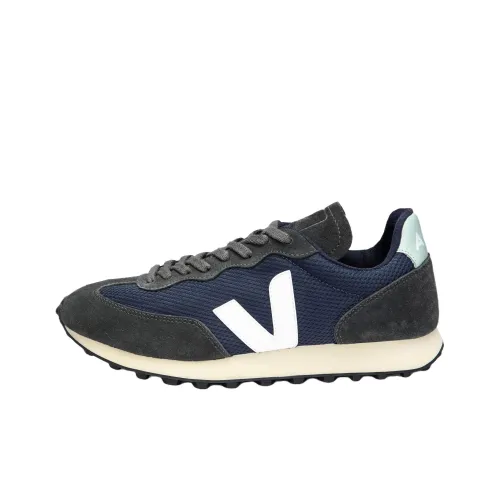 VEJA Rio Branco Низкий Топ Casual Унисекс Синий Черный