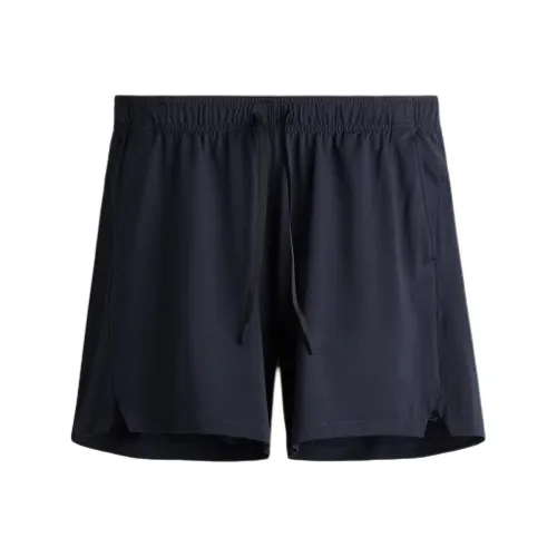 H M Морской синий Мужские спортивные шорты