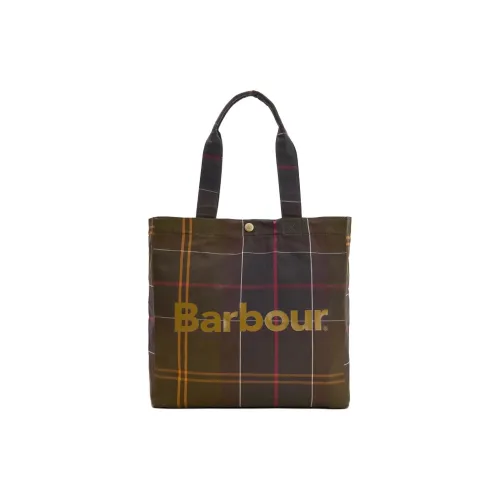BARBOUR Полиэстер Тоут Сумка Сумка для покупок Сумка на плечо Унисекс Классический Клетка