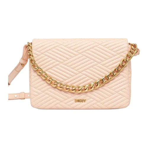 DKNY Кожа Сумка через плечо Женская Розовая
