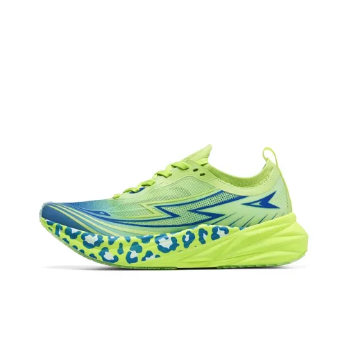 WANBUZHE Беговые кроссовки Low Топ WBZ360M05 Зеленый Демон + Носки Унисекс