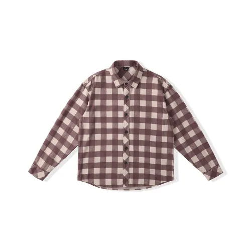 Xiyue Фиолетовые Мужские Рубашки