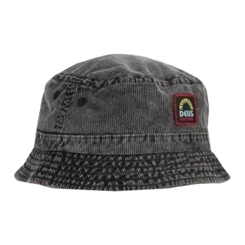 Deus Ex Machina Мужские хлопковые панамы серого цвета