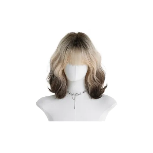 FYOSEE Сиямская кукла Яйцо Роллы Короткие волосы Женская парик Аниме Косплей Веб Эстетика Высокая температура Пряжа