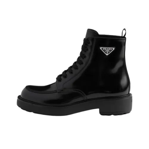 PRADA Ботильоны 5 см Мужской Черный