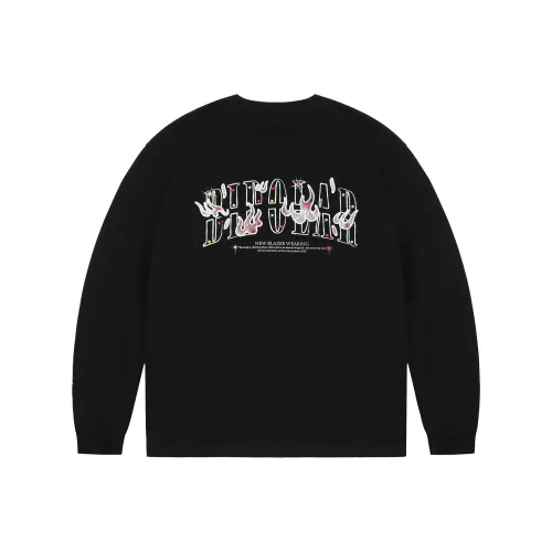 BIPOLAR Длинный рукав Т-рубашка Унисекс