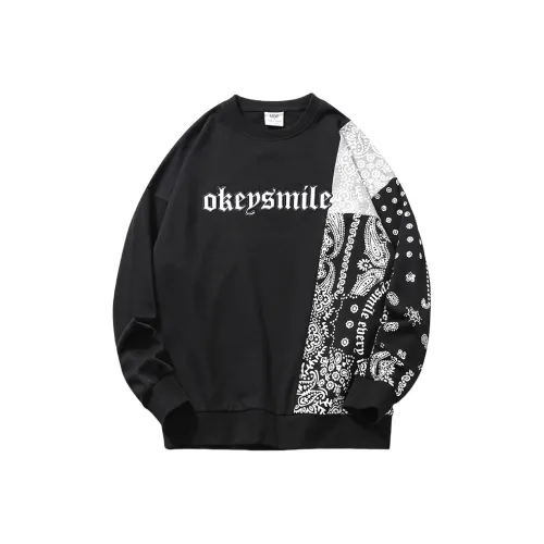 UOD Градиентный Свободный крой Универсальный Дизайн Пара Повседневный Весна Осень Толстовка Унисекс