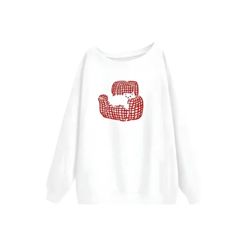 DANCANG Свободный крой Свитшот Женский