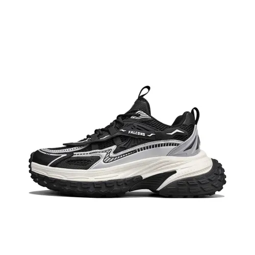 NFL Clunky Толстая подошва Низкий топ Черный Унисекс