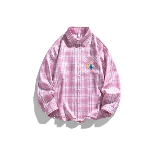 Disney Розовые Унисекс Рубашки