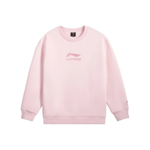 LINING Светло-розовый Красный Школьный возраст Толстовки