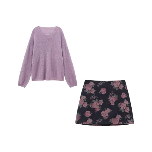 PAZZO Двухкомпонентный комплект женских комплектов с юбкой