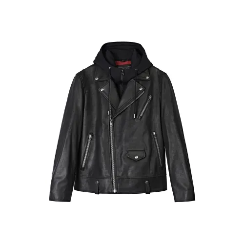 MCS Натуральная кожа Куртка Мужская