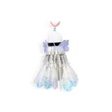 DIY Бабочка Бадминтон Материал Сумка [Синий с Светлой Версией]