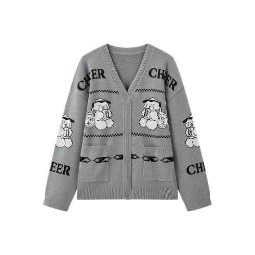 LEDIN Лунный Каменный Серый В наличии Женский Трикотаж