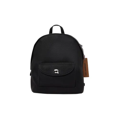 Karl Lagerfeld IKON ПУ (полиуретан) Рюкзак Стандартный Женский Черный