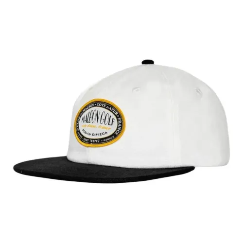 Malbon Golf Collaboration Хлопковые кепки унисекс белые