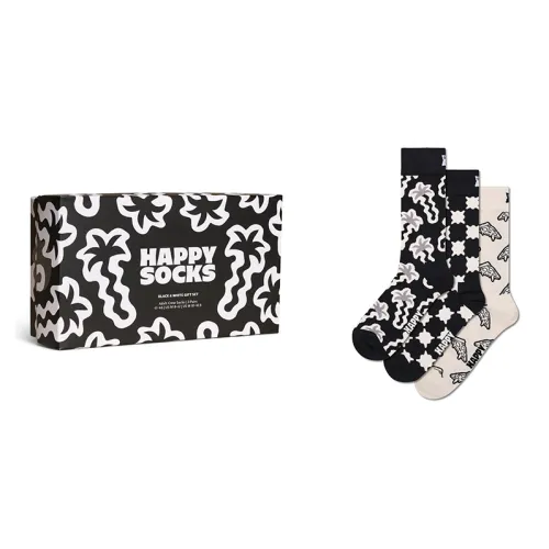 Happy Socks Черные Унисекс Подарочные Наборы Носков