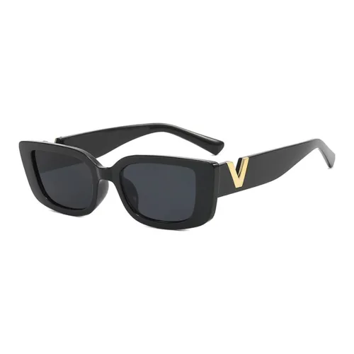 DVNRR ПК Металл Квадратные Солнцезащитные очки Унисекс