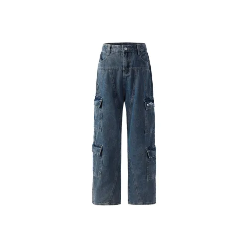 SNOOPY Ностальгический синий Женские джинсы