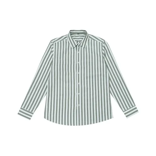 KASHENNUO Рубашка с длинным рукавом Мужская