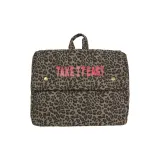 Чёрный Маленький Леопард с принтом