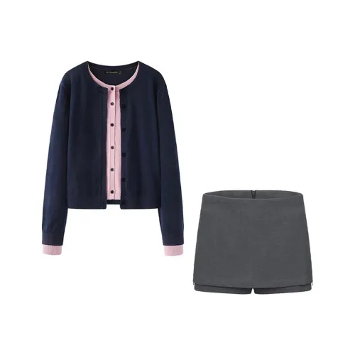 MARIE·COCO Mock Двухкомпонентный Комплект Топ+Юбка-Шорты Женские