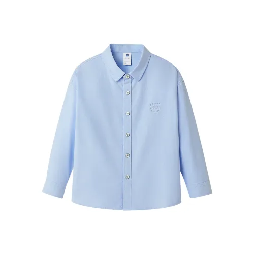HLA Светло-синий 06 Kids Повседневные рубашки