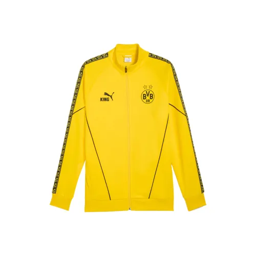 PUMA BVB Желтые Мужские Куртки