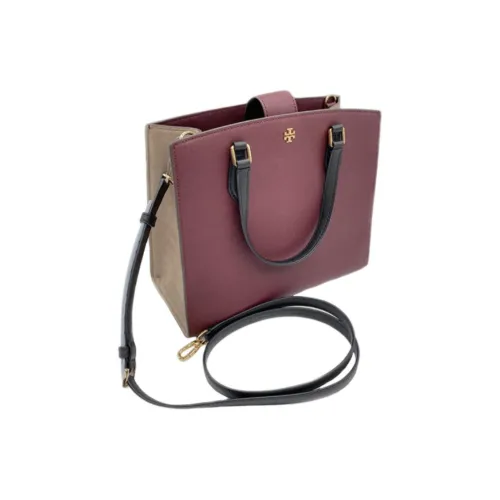 TORY BURCH Saffiano Коровья кожа Сумка через плечо Сумка Обычный Женский Бургунди