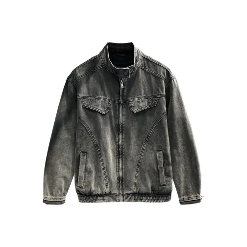 YGQPZHZ Земляной Умбровый Мужские Куртки