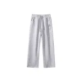 [Loose Fit Training Pants] Фотиния Серый (Twill Прямоугольный Логотип на Штанах)