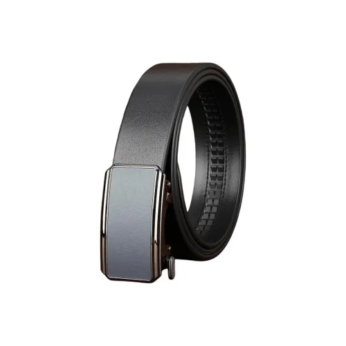 MH Ремни из натуральной коровьей кожи мужские 3,5 см